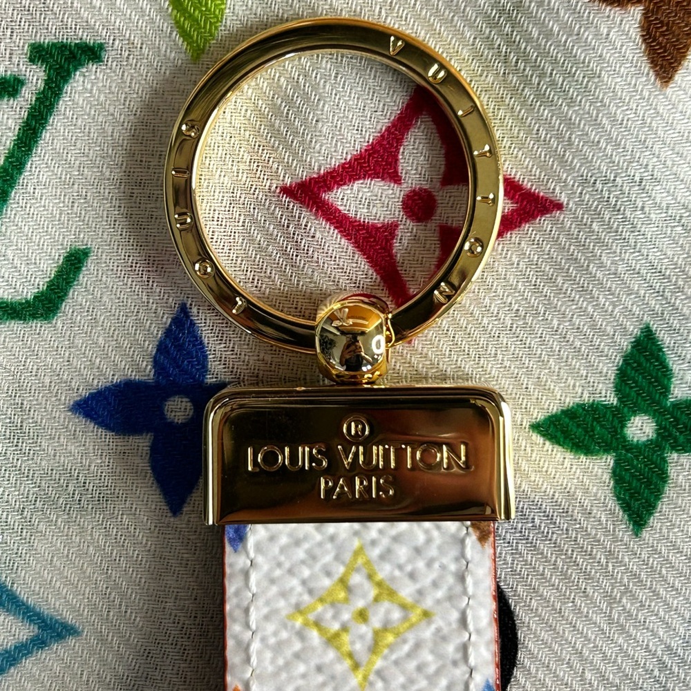 Louis Vuitton LVxTM Dragonne Key Holder M03730 Multicolor Murakami - Picture 5 of 8